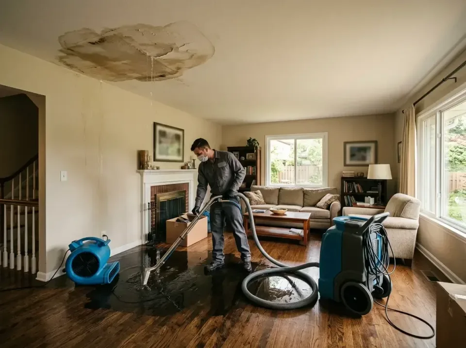 attic-pipe-burst-ceiling-drip-008 — frequently asked questions, Water Damage Restoration & Carpet Care in Ardmore, PA